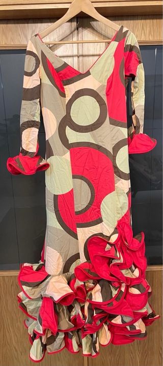 Traje de flamenca Manuela Macías