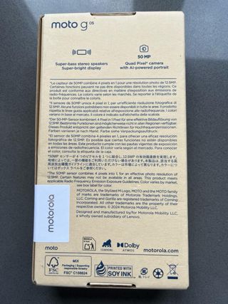 Móvil Motorola gs 05 128gb