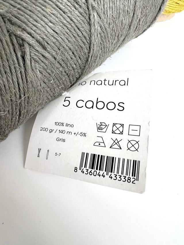 Cono de lino 5 cabos casasol