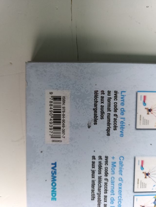 Libro de Francés Club Parachute 1 Cahier d'exercic