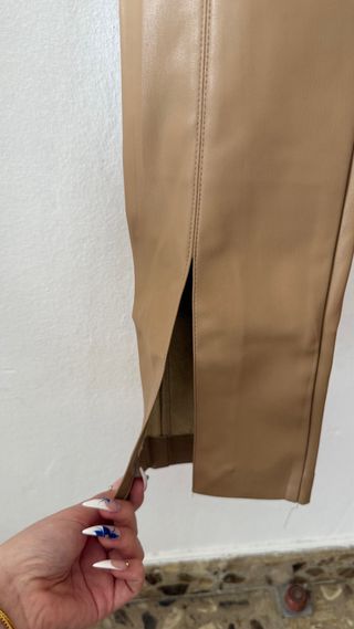 Pantalon cuero 