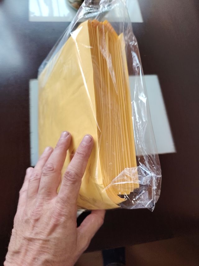 Paquete de 20 sobres de burbujas 18x27cm