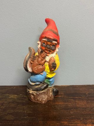 Nani Da Giardino In Plastica Dura 1950s Raro Zeho?