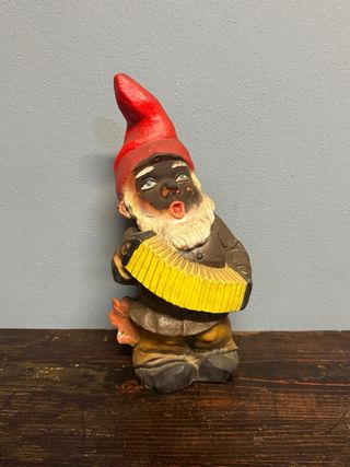 Nani Da Giardino In Plastica Dura 1950s Raro Zeho?