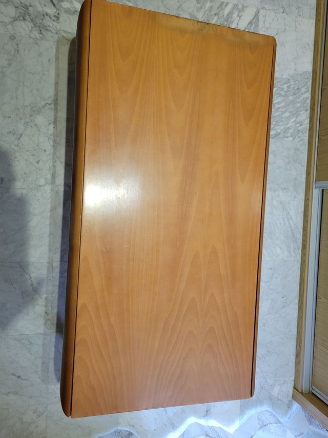 mesa centro elevable madera sapely 110x55x47