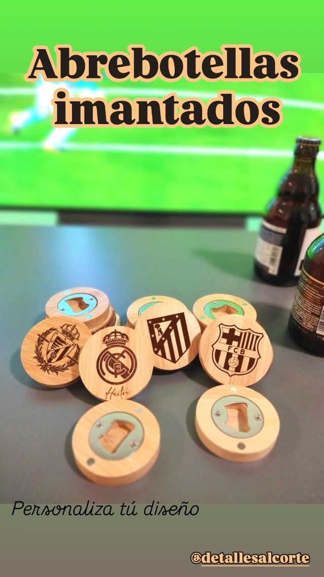 Abrebotellas personalizados