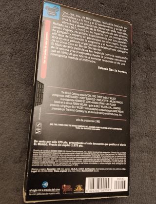 VHS. Uno, dos, tres.