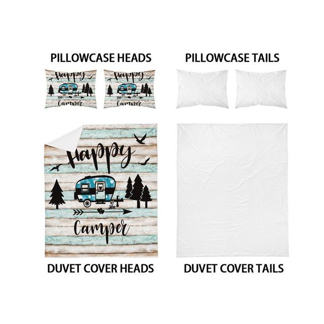 Juego de ropa de cama para camper