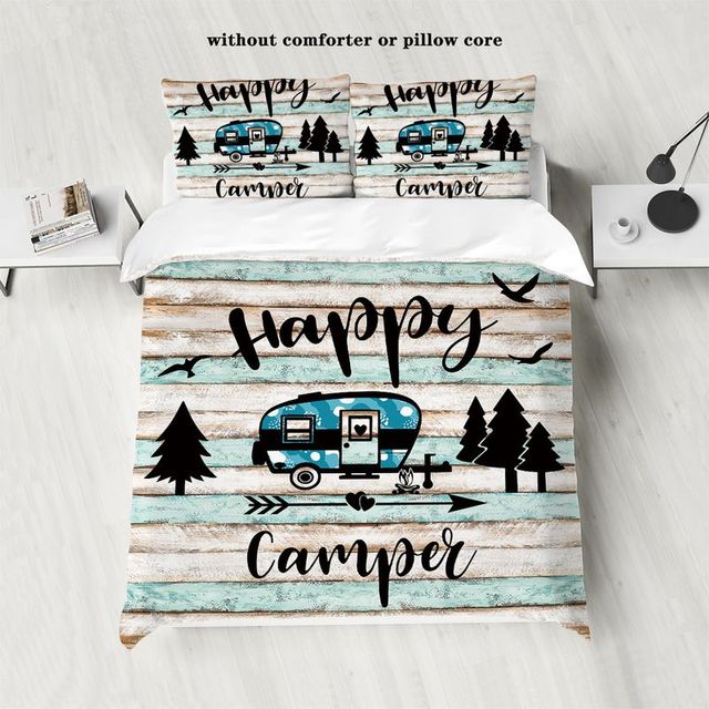 Juego de ropa de cama para camper