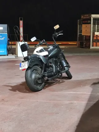 Moto custom 21.500km