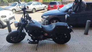 Moto custom 21.500km