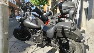 Moto custom 21.500km