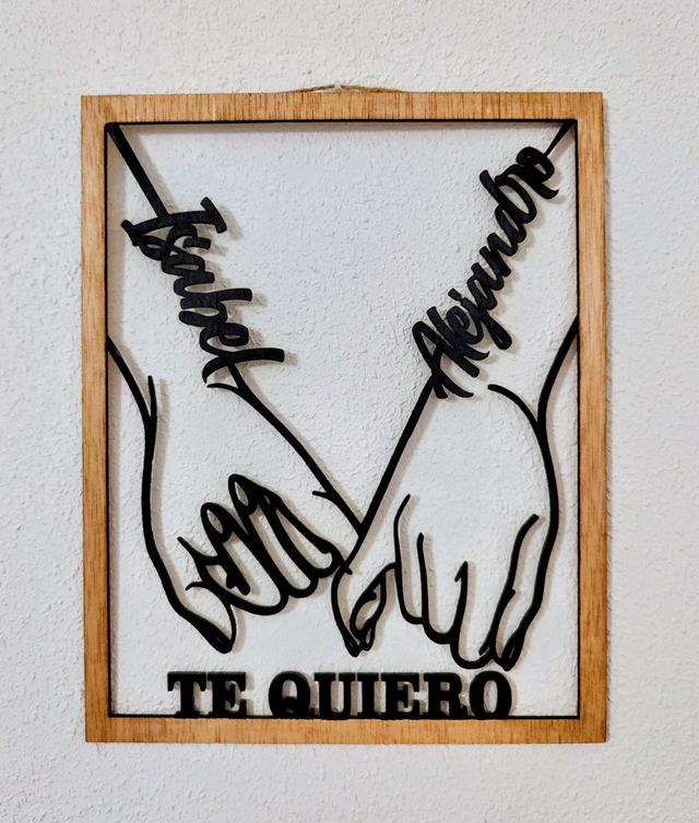 Cuadros personalizados en madera