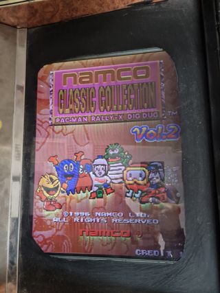 Pac man verticale jamma