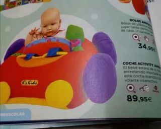 Coche actividades bebé K's Kids Jumbo Go