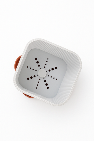 Fioriera autoirrigante dal design elegante