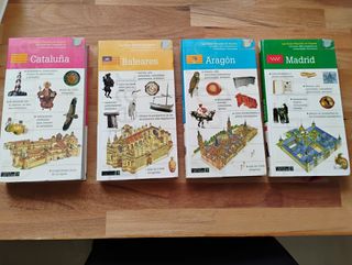 GUIAS DE VIAJE (Lote 4 guías)