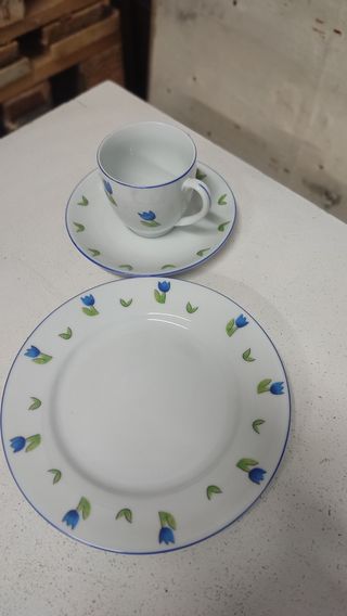 Vajilla de porcelana
