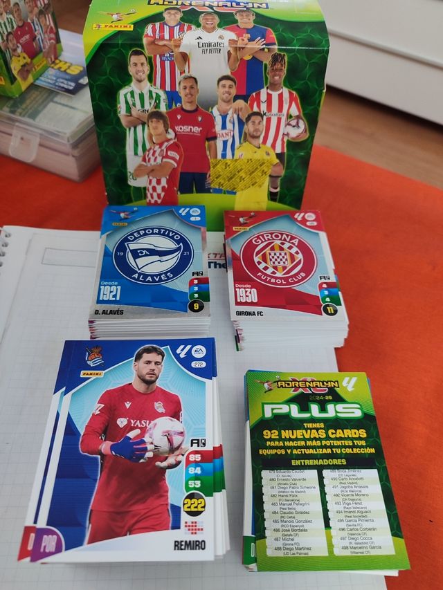 Lote 335 cromos distintos Adrenalyn 24-25
