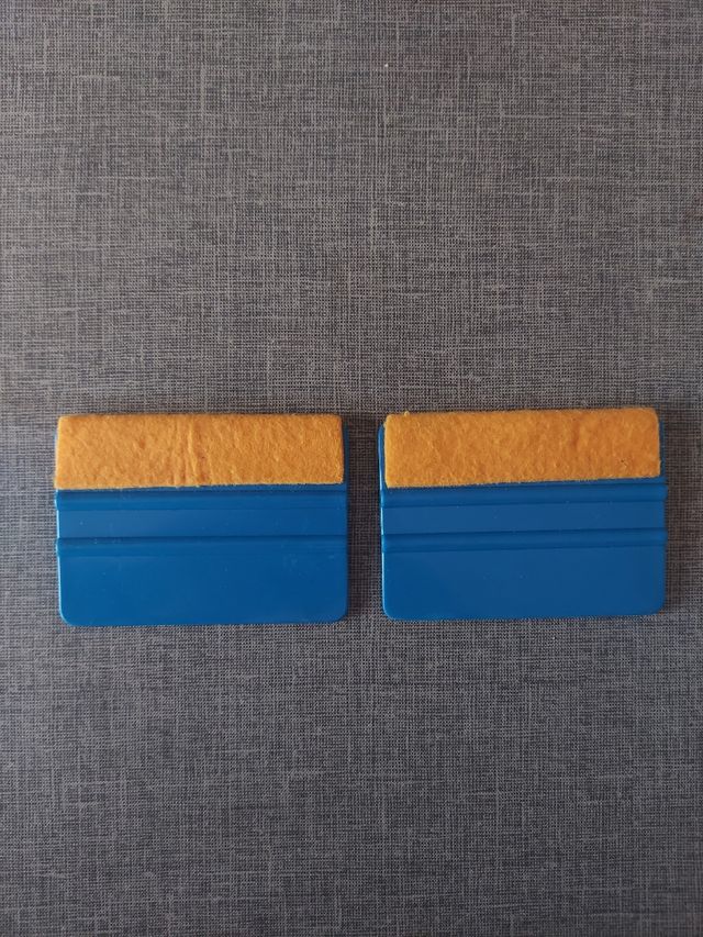 Coppia di spatole wrapping pellicola auto