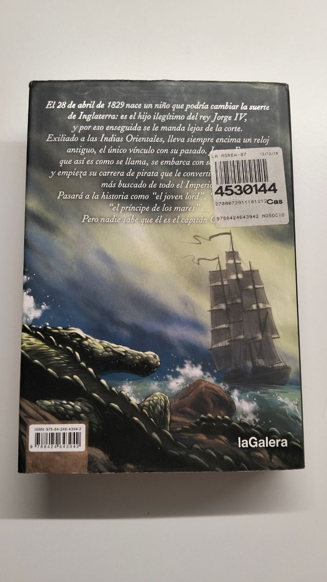 La verdadera historia del capitán Garfio