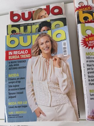 12 riviste Burda 2005