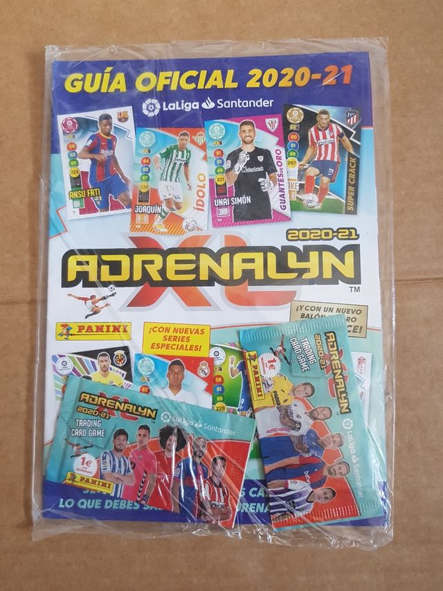 Guía oficial Adrenalyn XL 2020/2021 + 2 Sobres.