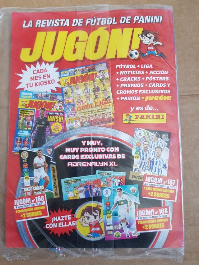 Guía oficial Adrenalyn XL 2020/2021 + 2 Sobres.