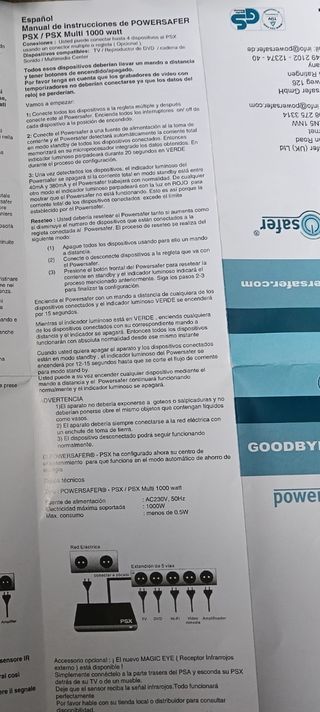 Base enchufes eliminador de Stand By