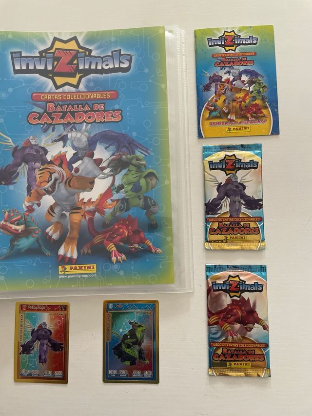Lote INVIZIMALS Batalla de Cazadores