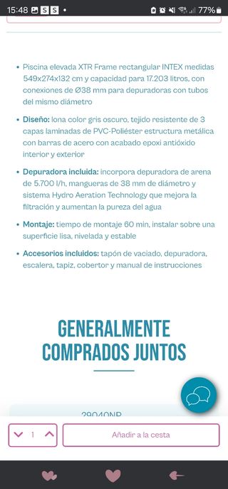 Piscina desmontable INTEX