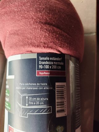 Lote Sábanas bajeras de punto elásticas