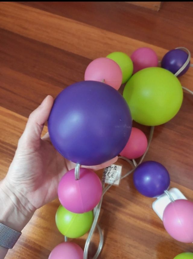 Guirnalda de luces de Ikea