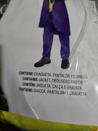 Disfraz de Jóker