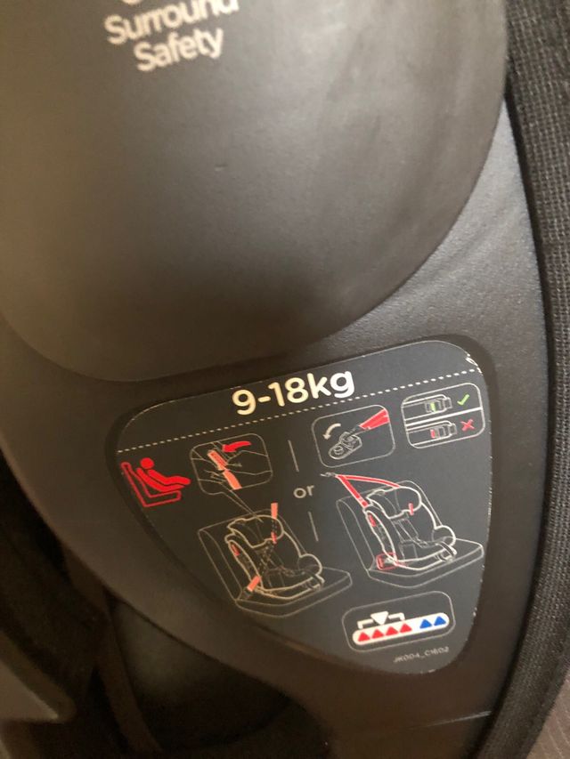 Silla coche seguridad infantil joie