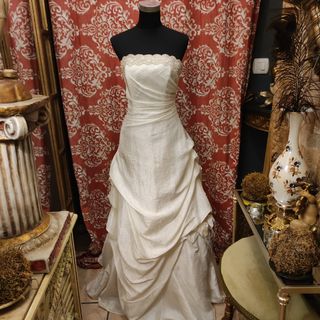 Vestido novia firma Aire T42 
