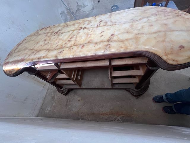 Mostrador antiguo farmacia