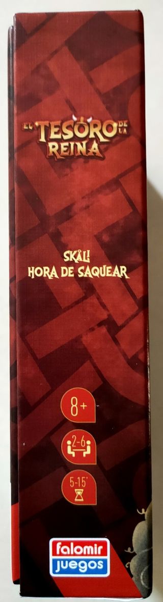 Juego de mesa: el tesoro de la reina.