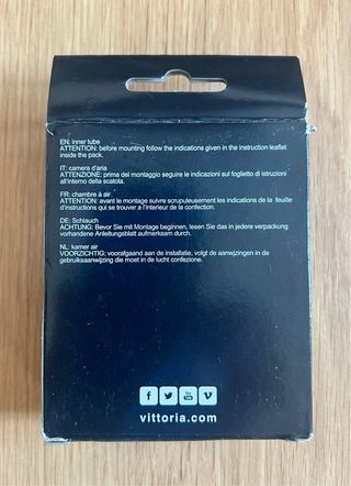 Cámara Vittoria 700x18/23c 622/630