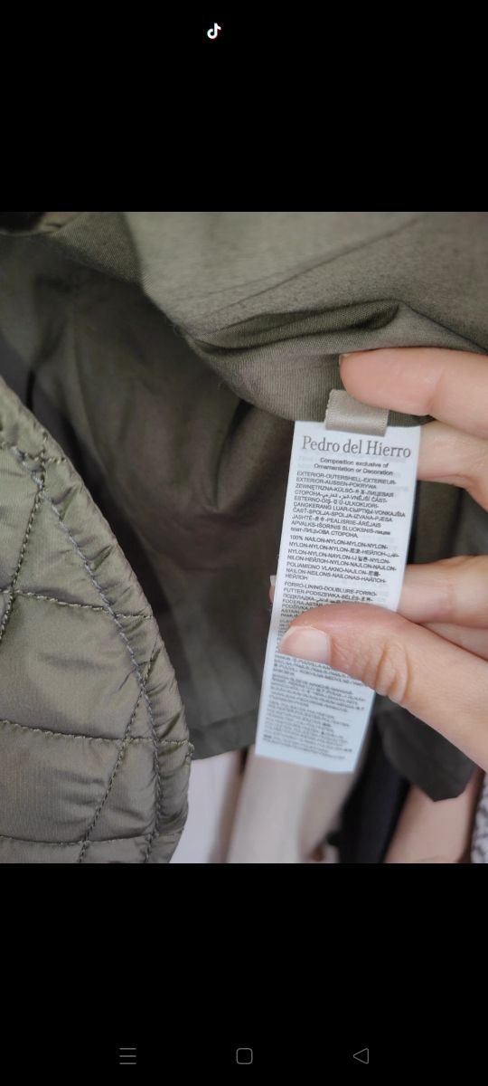 Chaqueta acolchada mujer