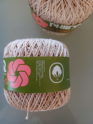 10 gomitoli puro cotone filo di scozia n.5