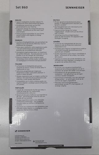 SENNHEISER SET 860