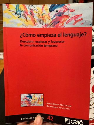 Libro ¿Como empieza el lenguaje?