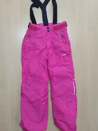 Pantalón para nieve niña talla 6 años 115-125 cm