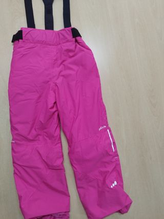 Pantalón para nieve niña talla 6 años 115-125 cm