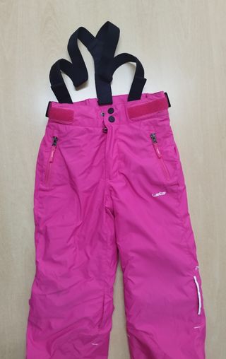 Pantalón para nieve niña talla 6 años 115-125 cm