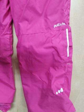 Pantalón para nieve niña talla 6 años 115-125 cm