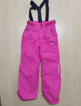 Pantalón para nieve niña talla 6 años 115-125 cm