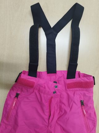 Pantalón para nieve niña talla 6 años 115-125 cm