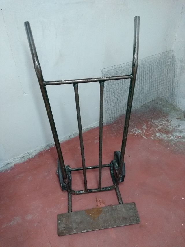 Carretilla de transporte.